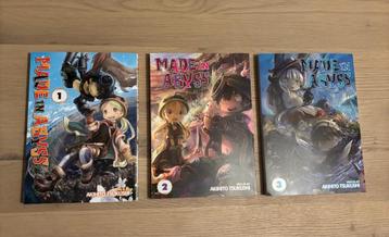 Made in Abyss Volume 1 2 3 beschikbaar voor biedingen