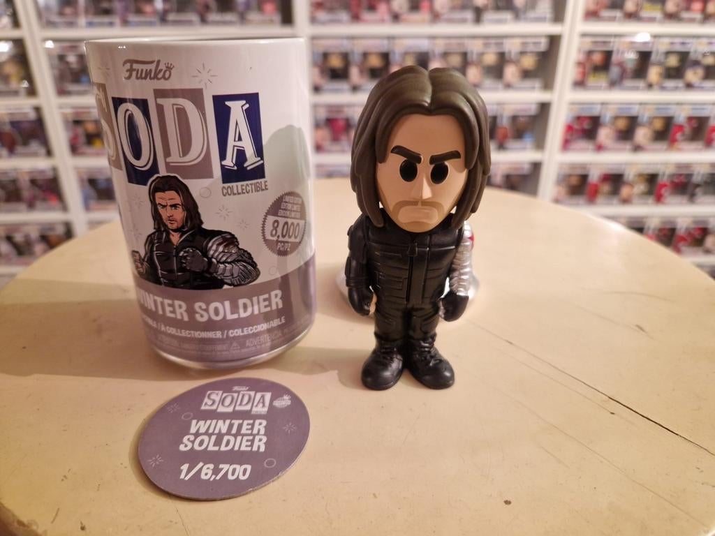 Funko Soda Winter Soldier, Verzamelen, Poppetjes en Figuurtjes, Ophalen of Verzenden, Nieuw