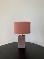 Roze Tafellamp, Terrazo, Steen, Ophalen, Zo goed als nieuw, Minder dan 50 cm