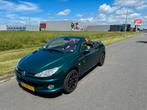Peugeot 206 1.6 16V CC 2004 Groen, Voorwielaandrijving, 4 cilinders, Cabriolet, 4 stoelen