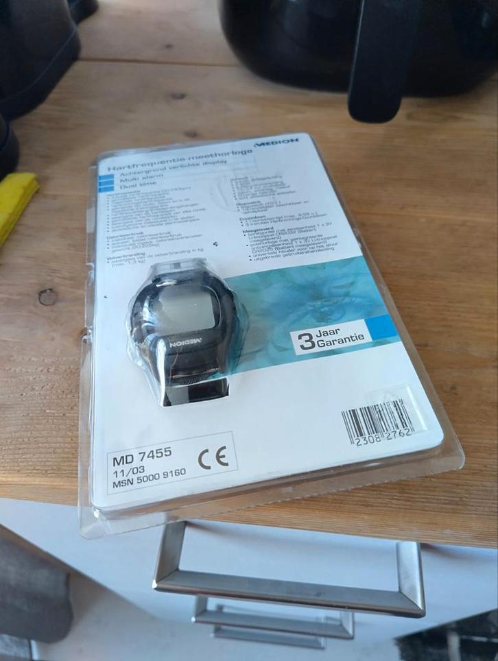 Hartfrequentie meethorloge hartslag Bpm, Sieraden, Tassen en Uiterlijk, Sporthorloges, Nieuw, Zwart, Afstand, Calorieverbanding