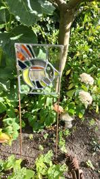Glas in lood paneel, vreemde vogel, Ophalen of Verzenden