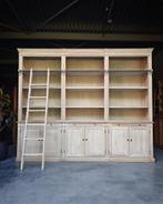 Demontabele Boekenkast | Bibliotheekkast met ladder #2086, Huis en Inrichting, Kasten | Boekenkasten, Niet ingevuld, Met deur(en)