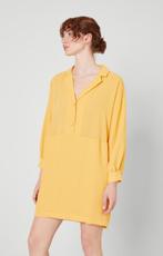 American Vintage gele blouse jurk Nolan oversized mt L 42209, Maat 42/44 (L), American Vintage, Ophalen of Verzenden, Zo goed als nieuw