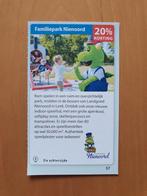 Familiepark Nienoord 20% korting maximaal 5 personen, Drie personen of meer, Kortingskaart