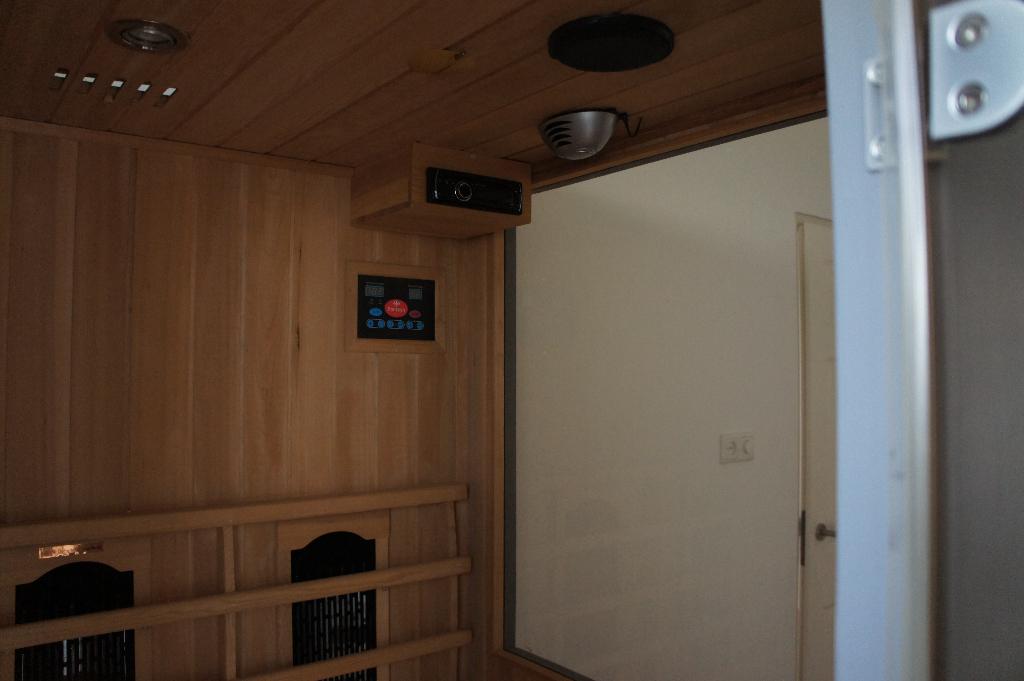 huis sauna, Sport en Fitness, Sauna, Zo goed als nieuw, Complete sauna, Infrarood, Ophalen