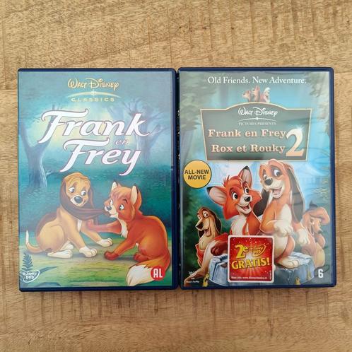 Frank en Frey 1 & 2 - Disney DVD Klassiekers, Cd's en Dvd's, Dvd's | Kinderen en Jeugd, Gebruikt, Film, Dieren, Alle leeftijden
