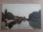 oude kaart Apeldoorn, kanaal, fabriek, binnenvaart, 1915?, Ophalen of Verzenden, Voor 1920, Ongelopen, Gelderland