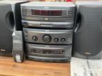 Akai RX-590 Stereo systeem, Gebruikt, Cd-speler, Ophalen of Verzenden, Akai