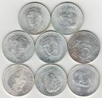 10 Gulden Nederland 8 stuks, Postzegels en Munten, Munten | Nederland, Verzenden, Koningin Beatrix, Zilver, Losse munt