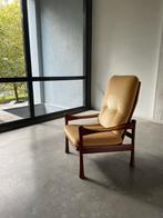 Vintage fauteuil jaren 50 60, Ophalen, Gebruikt, Minder dan 50 cm