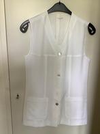 Wit Giletje Dames maat M, (Gilet), Ophalen of Verzenden, Zo goed als nieuw, Maat 38/40 (M), Wit