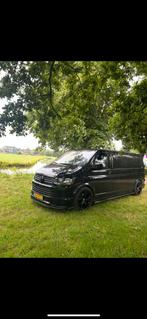 Volkswagen Transporter 2.0TDI 110KW 2018 Zwart, Auto's, Voorwielaandrijving, 4 cilinders, Volkswagen, 2500 kg