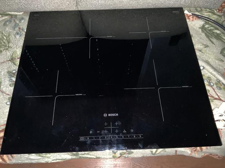Bosch PIF651FB1E/10 inductie kookplaat 60cm, Witgoed en Apparatuur, Kookplaten, Zo goed als nieuw, Inbouw, Inductie, 4 kookzones
