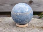 Blauwe calciet bol 69 mm, Ophalen of Verzenden