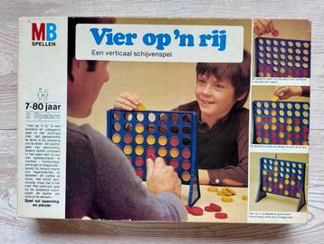 Vier op een Rij - Compleet! Spel van MB beschikbaar voor biedingen