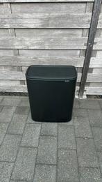 Brabantia bo touch bin 2x30 L, Ophalen of Verzenden, Zo goed als nieuw, Rvs, 50 tot 75 cm