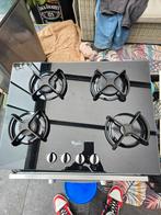 Whirlpool inbouw gasfornuis, Ophalen, Gebruikt, Minder dan 85 cm, 4 kookzones