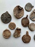 Collectie oude loden zegels, Ophalen of Verzenden