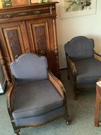 twee antieke fauteuils, Antiek en Kunst, Antiek | Meubels | Stoelen en Banken, Ophalen