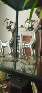 Zilverkleurige ijzeren herten, Diversen, Kerst, Ophalen, Zo goed als nieuw