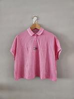 Tommy hilfiger oversized polo nieuw, Nieuw, Ophalen of Verzenden, Korte mouw, Roze