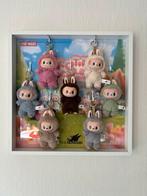 Handgemaakte 3D display frame labubu Exciting Macaron, Ophalen of Verzenden, Nieuw, Knuffel of Figuurtje