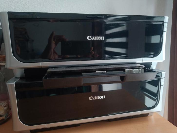 2x Canon printer Pixma IP4500 + 26 inktpatronen, Computers en Software, Printers, Gebruikt, Printer, Inkjetprinter, Kleur printen