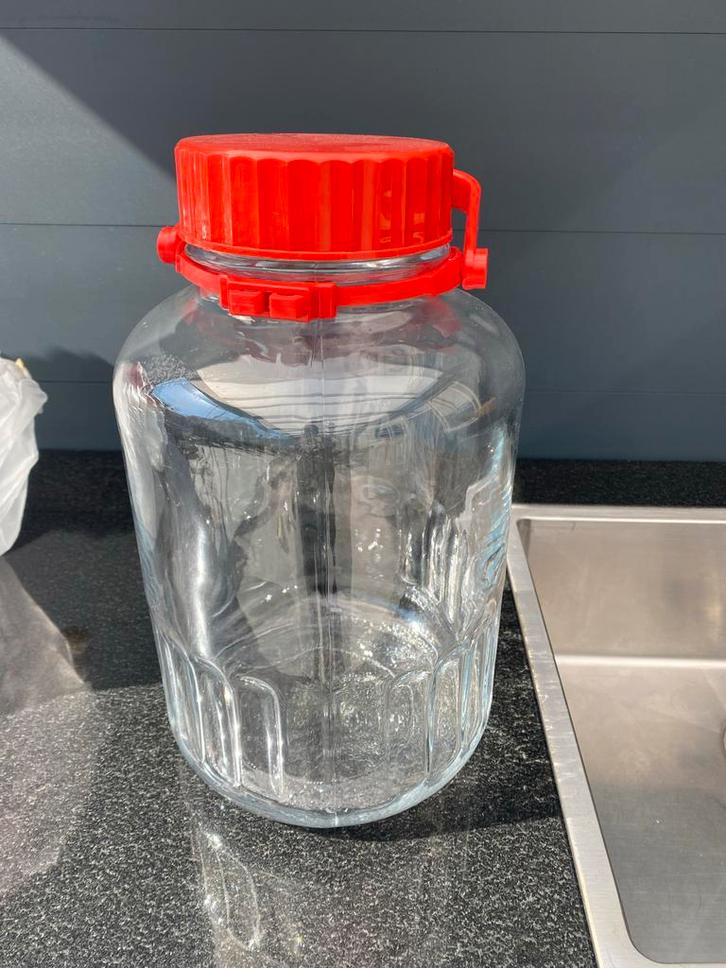 4x Weckpotten - 8 Liter - Keukenbenodigdheden, Antiek en Kunst, Antiek | Keukenbenodigdheden, Ophalen of Verzenden