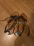 Leren sandalen van Bottines maat 38, Ophalen of Verzenden, Zo goed als nieuw, Bruin, Sandalen of Muiltjes