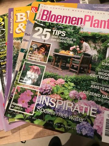 bloemen en planten,10 tijdschriften beschikbaar voor biedingen