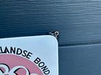 Emaille bord Anbos, Reclamebord, Ophalen of Verzenden, Zo goed als nieuw, Nvt