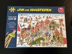 Van Haasteren 5000 stukjes Dorp van de Kerstman, Hobby en Vrije tijd, Denksport en Puzzels, Ophalen of Verzenden, Meer dan 1500 stukjes