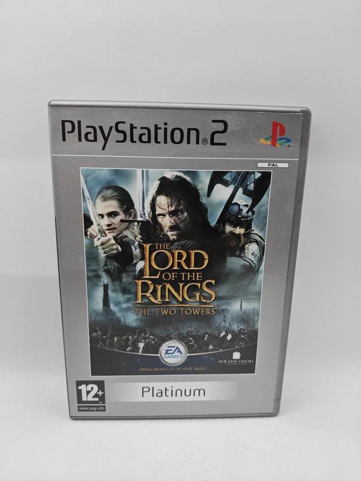 The Lord of the rings The Two Towers PS2, Spelcomputers en Games, Games | Sony PlayStation 2, Zo goed als nieuw, 1 speler, Vanaf 12 jaar
