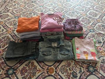 Meisjes kinderkleding pakket maat 122/128 beschikbaar voor biedingen