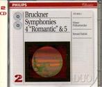 Bruckner: Symfonieën  4 & 5 / B.Haitink, Wiener Philh. -2cds, Verzenden, Romantiek, Zo goed als nieuw, Orkest of Ballet