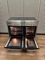 Luxe Fratelli Onofri Fornuis keramisch 5 zones RVS 90 cm, Fornello Esperta, Ophalen of Verzenden, Zo goed als nieuw, Energieklasse A of zuiniger