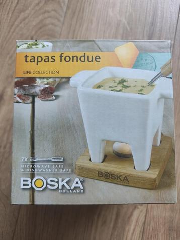 Boska tapas fondue set wit