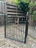 Gietijzer sierwerk tuinhek, Tuin en Terras, Tuinhekken en Hekwerk, Ophalen, Zo goed als nieuw, IJzer, Tuinhek
