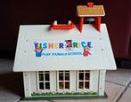 Fisher Price schooltje (vintage en compleet), Kinderen en Baby's, Speelgoed | Fisher-Price, Ophalen, Gebruikt, Speelset