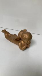 Engel putti goud gips, Ophalen of Verzenden