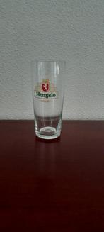 Bierglas Hengelo bier  40 jaar oud, Ophalen of Verzenden, Zo goed als nieuw, Glas of Glazen, Overige merken