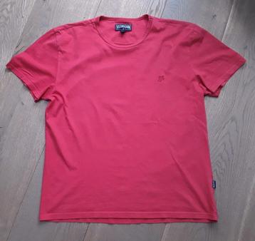 Te koop: Mooi rood shirt van het merk VILEBREQUIN Mt: L beschikbaar voor biedingen