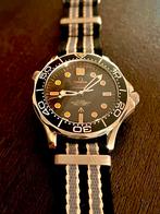 Omega James Bond Seamaster Horloge - Automaat + Extra Band, Staal, Polshorloge, Kunststof, Ophalen of Verzenden