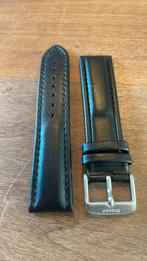 22 mm Horlogeband leer incl pins, Nieuw, Ophalen of Verzenden