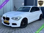 BMW 1-serie 116i Business+, Auto's, Gebruikt, Zwart, 4 cilinders, Wit
