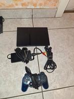 Playstation 2 slim met 1 controller games ook mogelijk, Spelcomputers en Games, Ophalen of Verzenden, Zo goed als nieuw, Met 1 controller