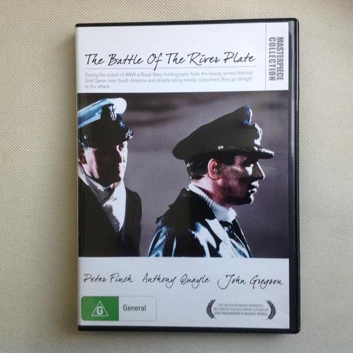 WOII The Battle Of The River Plate Powell & Pressburger, Cd's en Dvd's, Dvd's | Klassiekers, Zo goed als nieuw, Drama, 1940 tot 1960