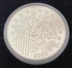 Zeldzame 1 KG Zilveren Proof Medaille Monnaie de Paris 2003, Postzegels en Munten, Zilver, Frankrijk, Losse munt, Overige waardes