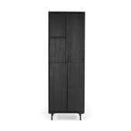 Bergkast 60b x 40d x 180h cm mango hout, Huis en Inrichting, Kasten | Overige, Ophalen, Zo goed als nieuw